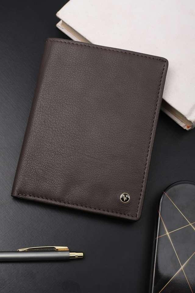 Solid-Leather-Men-s-Formal-Bi-Fold-Wallet