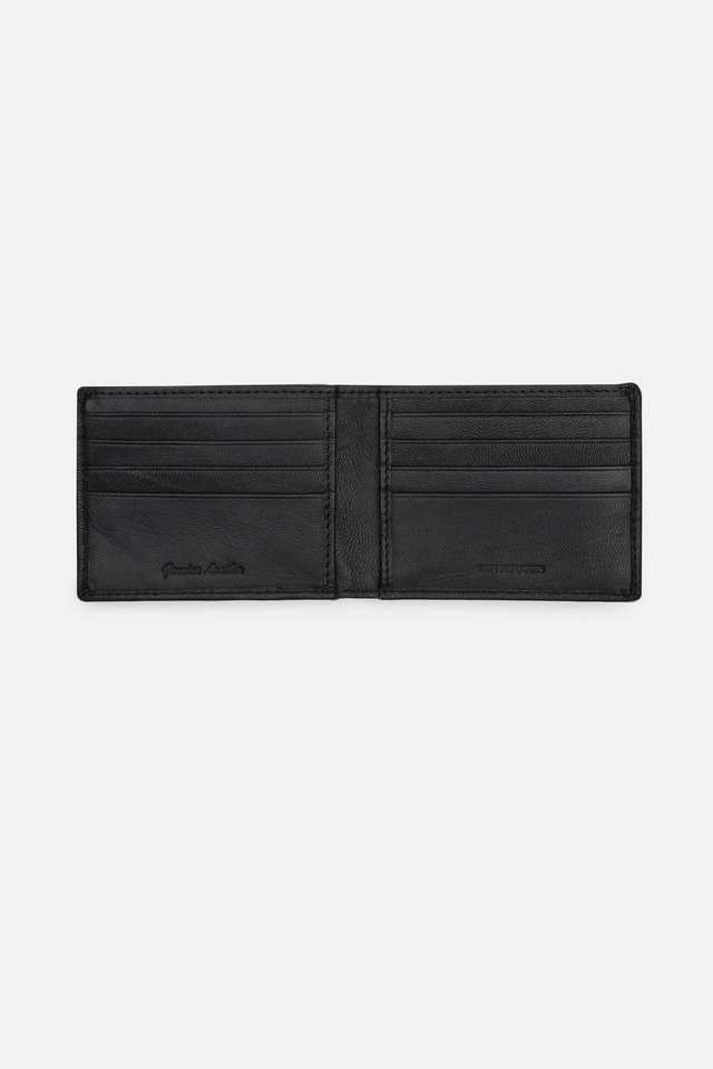 Solid-Leather-Men-s-Bi-Fold-Wallet