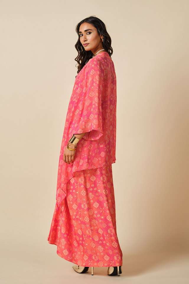 Embroidered-Full-Length-Viscose-Woven-Women-s-Co-Ord-Set