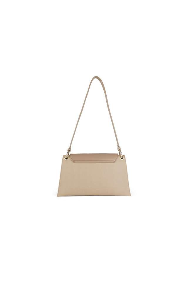 Textured-PU-Flap-Closure-Women-s-Shoulder-Bag