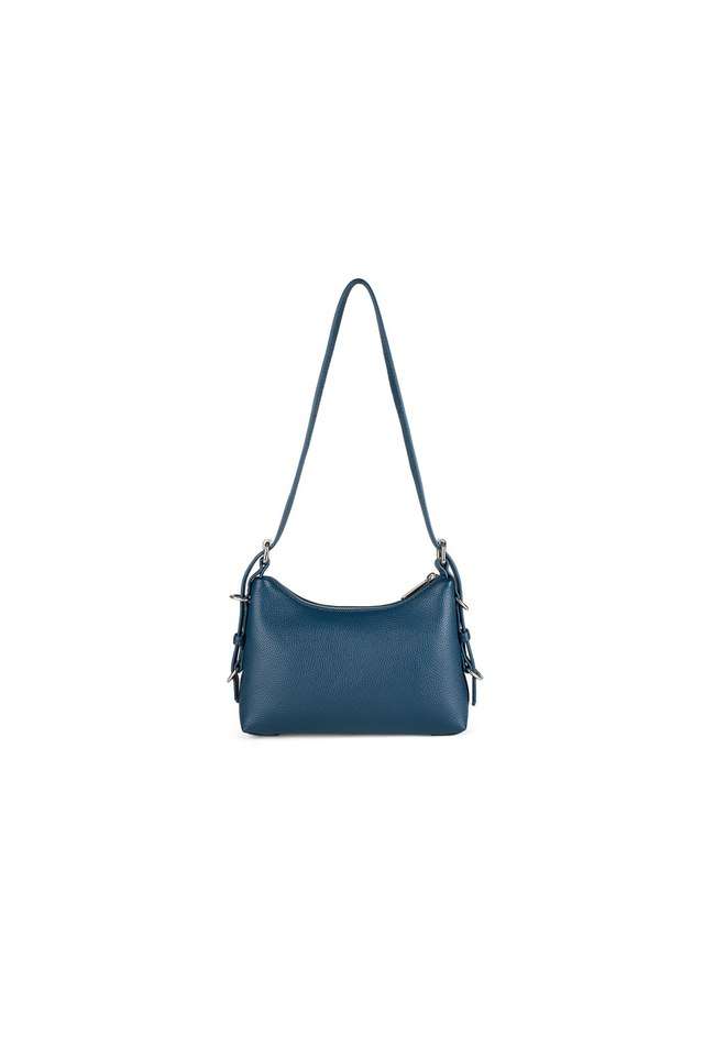 Textured-PU-Zipper-Closure-Women-s-Shoulder-Bag