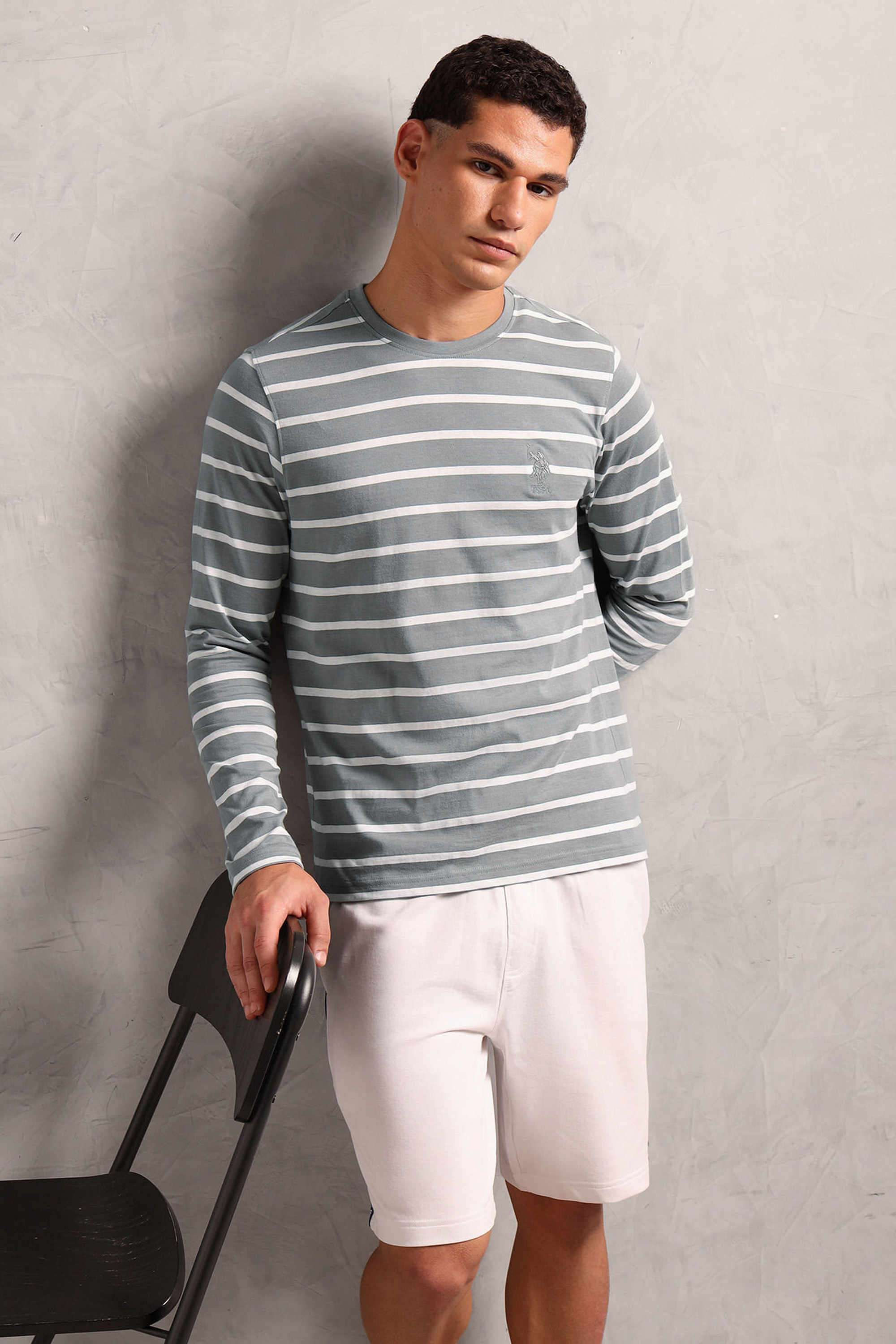 Stripes-Cotton-Round-Neck-Men-s-T-Shirt