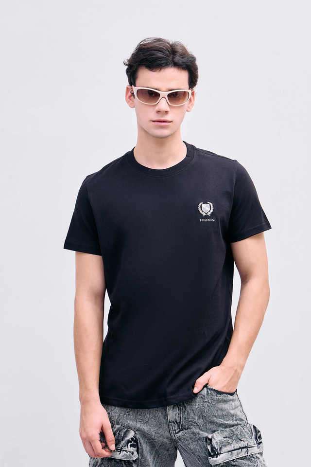 Solid-Cotton-Round-Neck-Men-s-T-Shirt