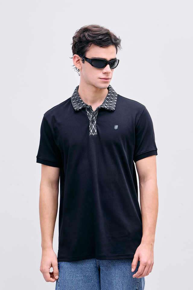 Solid-Cotton-Polo-Men-s-T-Shirt