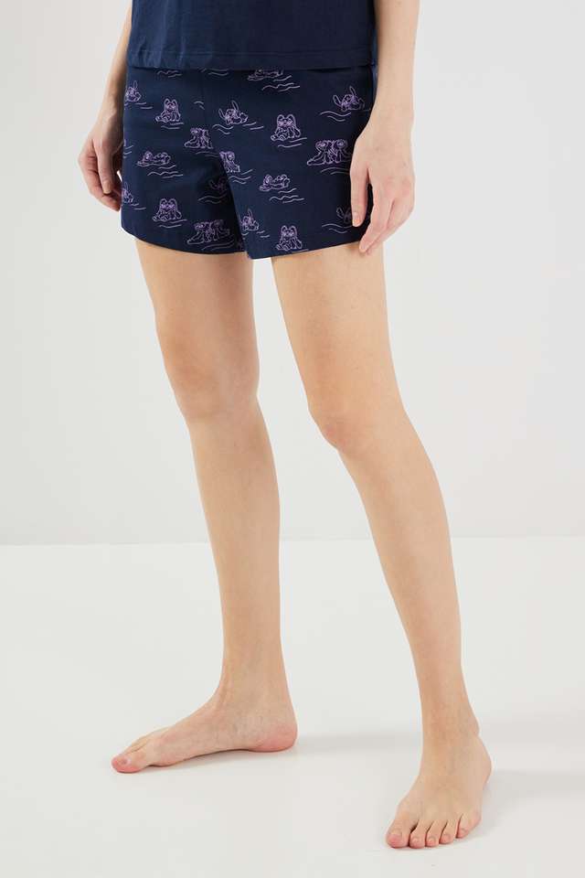 Printed-Cotton-Regular-Fit-Women-s-Shorts