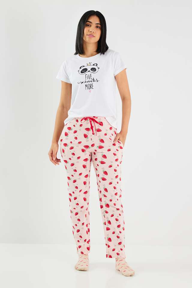 Printed-Ankle-Length-Cotton-Women-s-Pyjamas