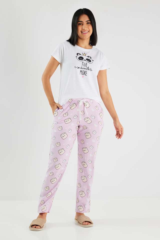 Printed-Ankle-Length-Viscose-Women-s-Pyjamas