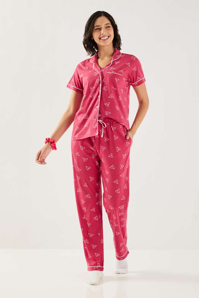 Printed-Cotton-Women-s-Top-&-Pyjamas-Set