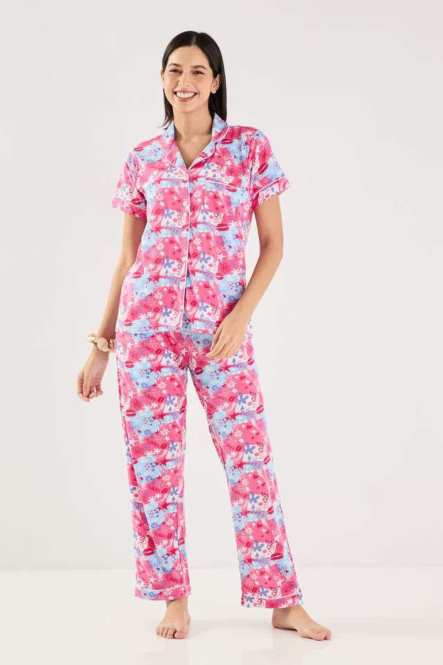 Printed-Cotton-Women-s-Top-&-Pyjamas-Set