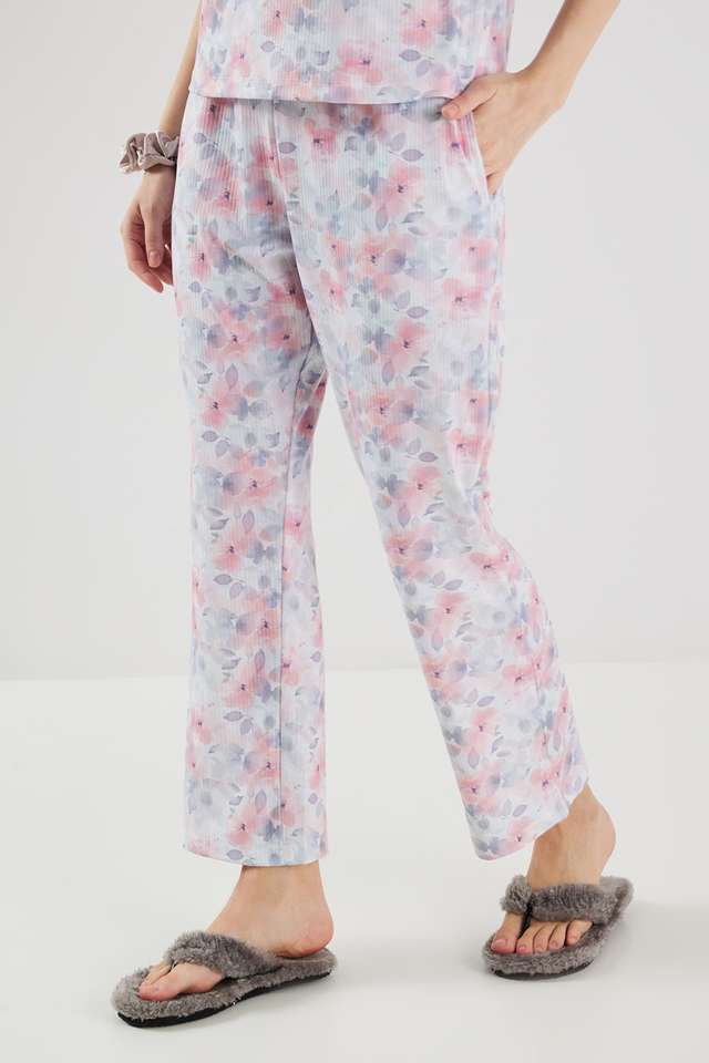 Printed-Blended-Fabric-Regular-Fit-Women-s-Pyjamas