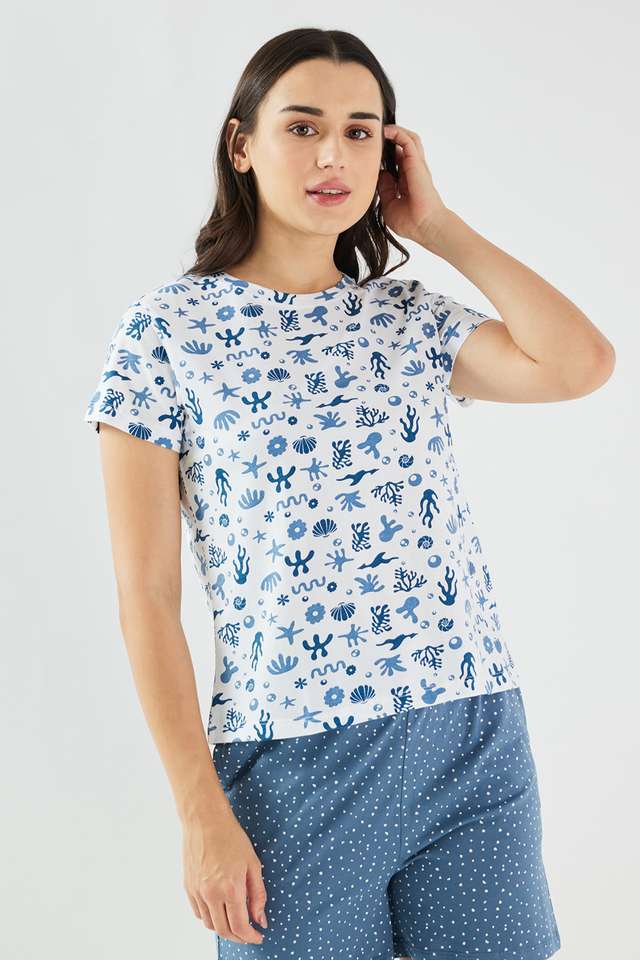 Printed-Cotton-Round-Neck-Women-s-T-Shirt