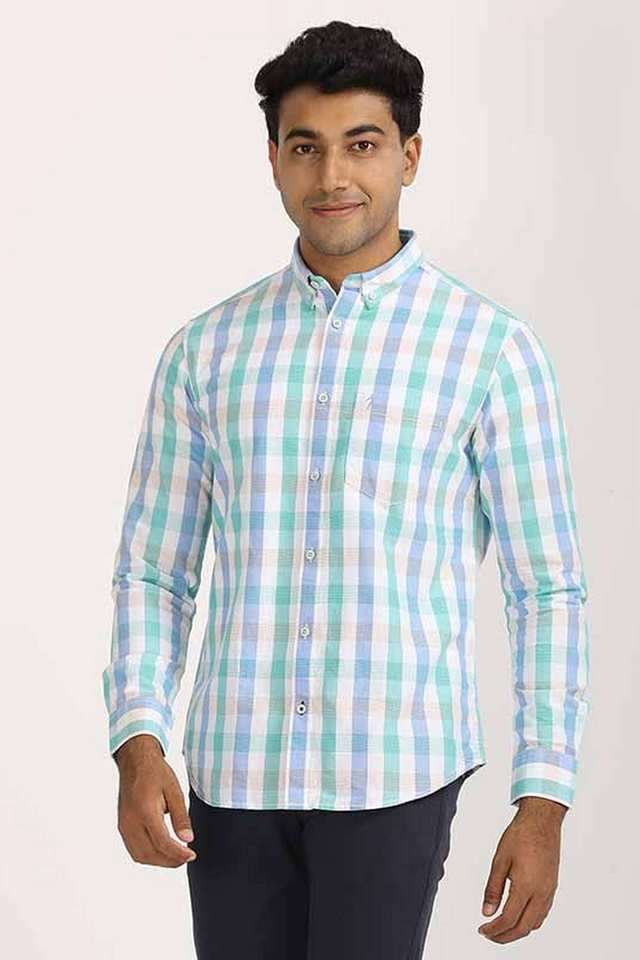 Checks-Cotton-Regular-Fit-Men-s-Casual-Shirt