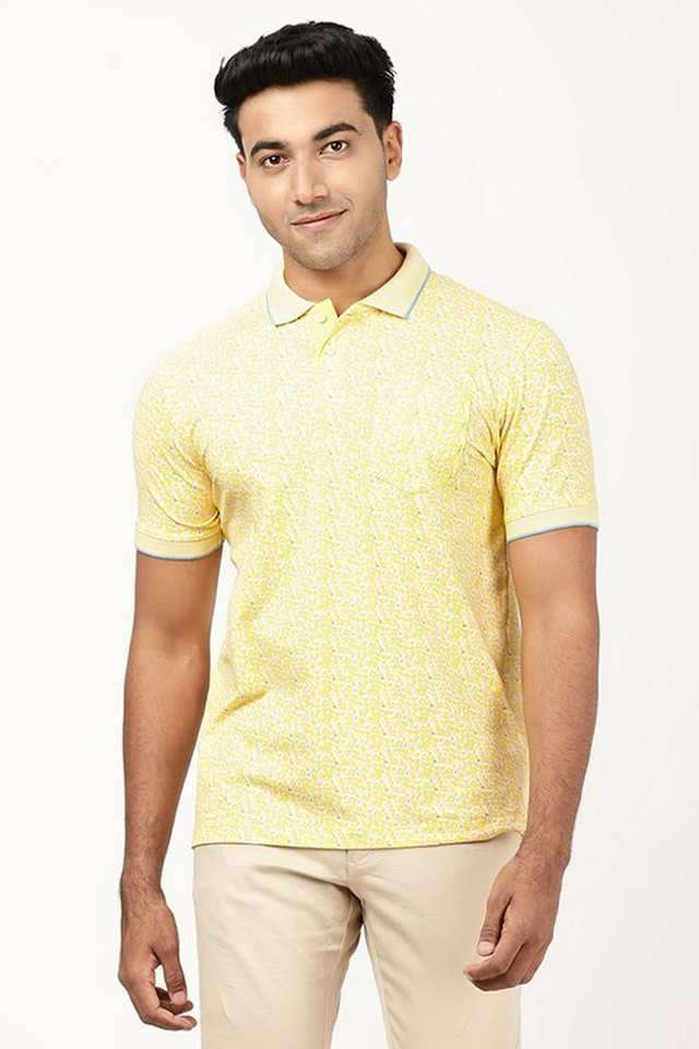 Printed-Cotton-Blend-Round-Neck-Men-s-T-Shirt
