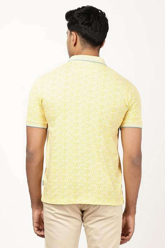 Printed-Cotton-Blend-Round-Neck-Men-s-T-Shirt