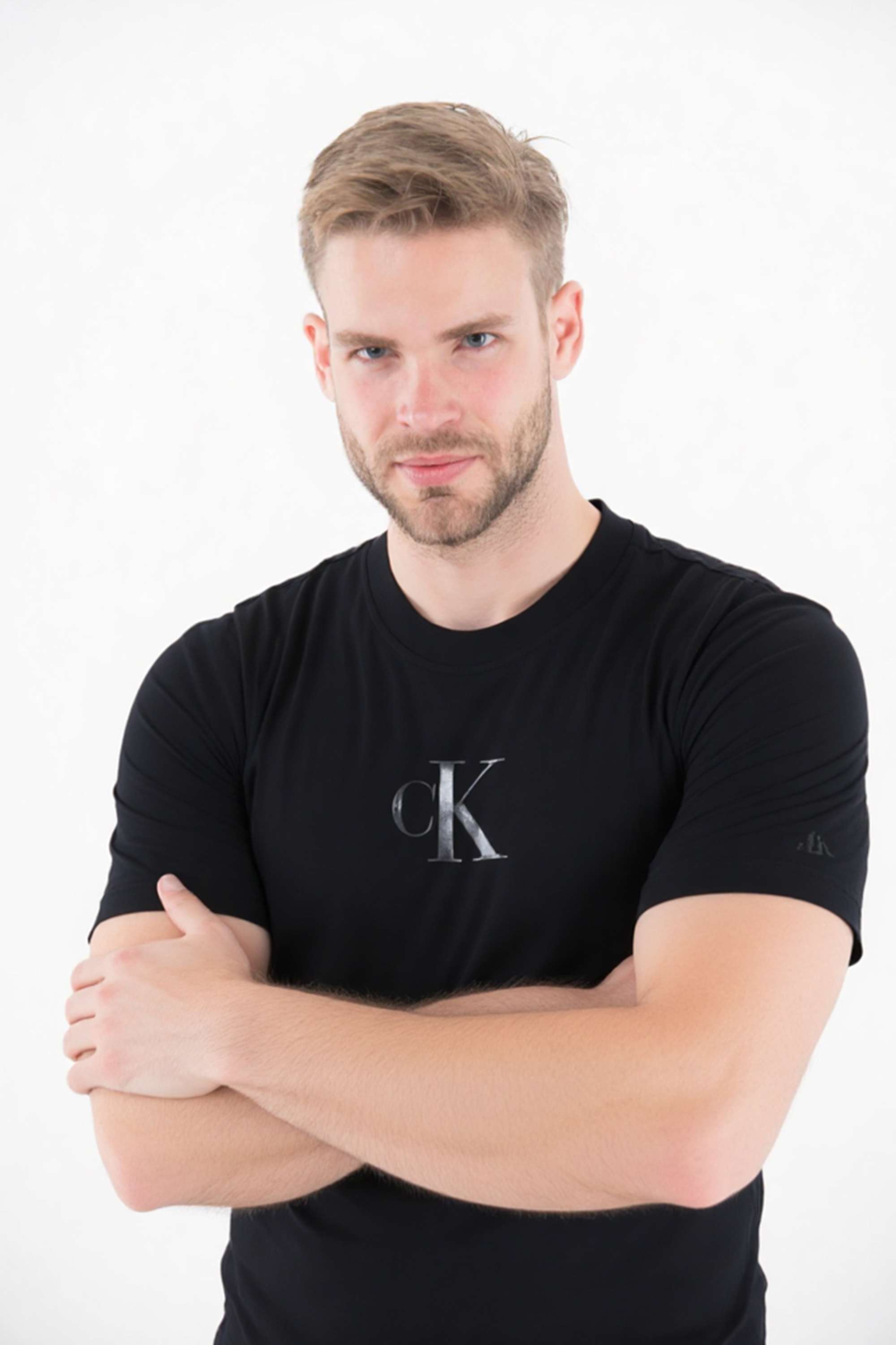 Solid-Cotton-Round-Neck-Men-s-T-Shirt