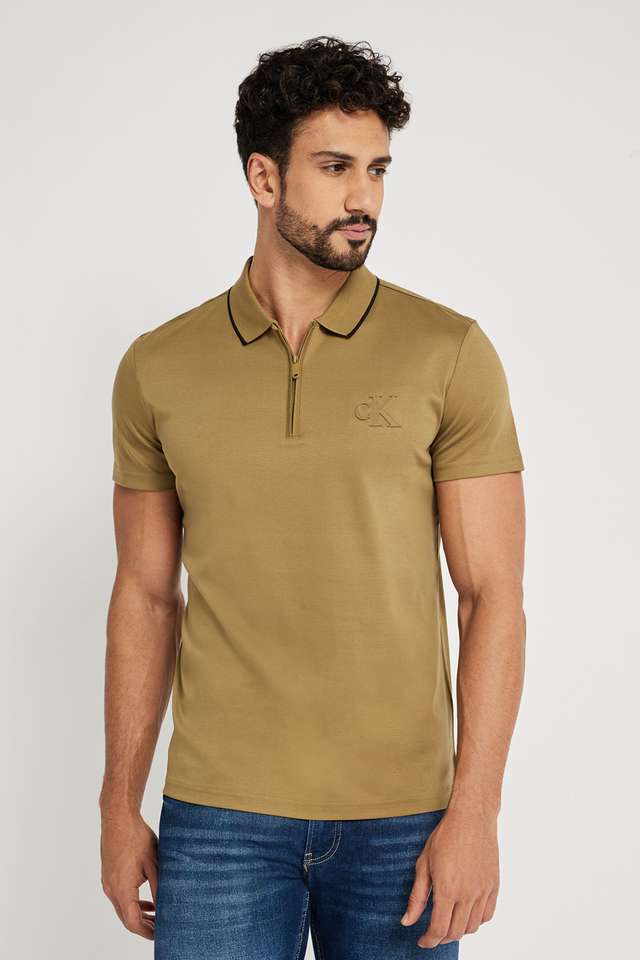 Solid-Cotton-Polo-Men-s-T-Shirt