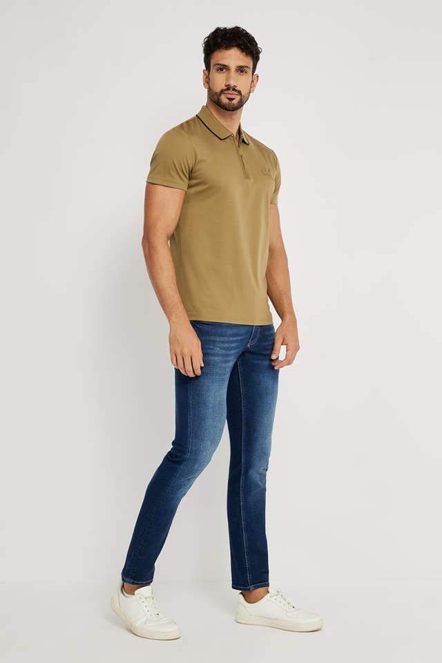 Solid-Cotton-Polo-Men-s-T-Shirt