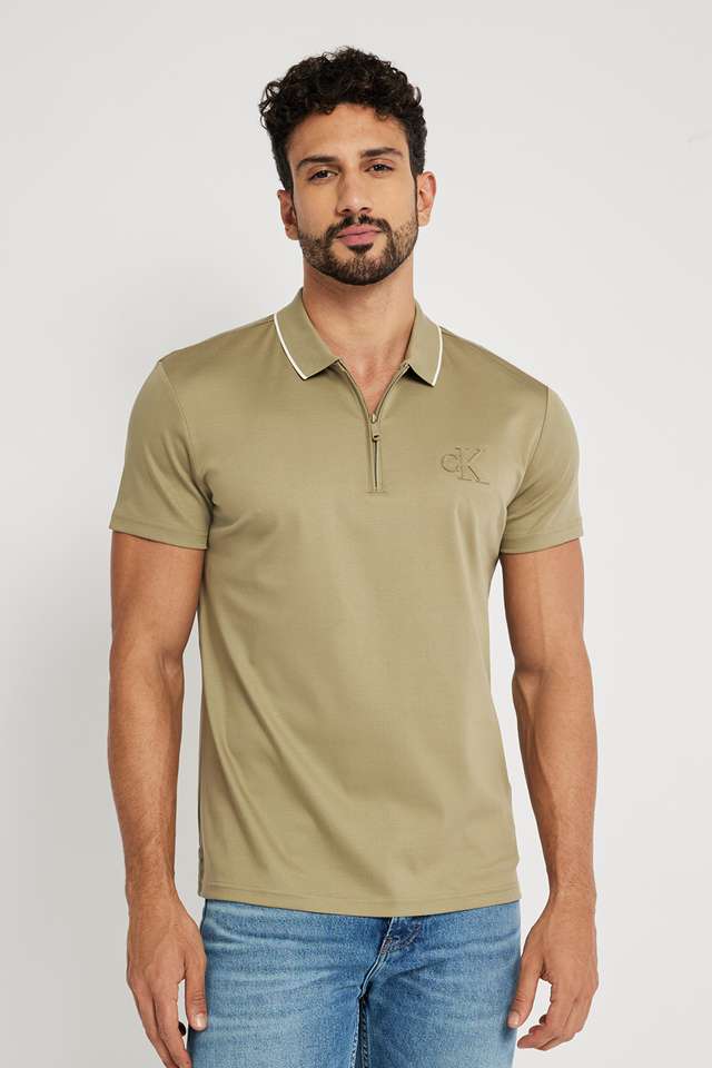 Solid-Cotton-Polo-Men-s-T-Shirt