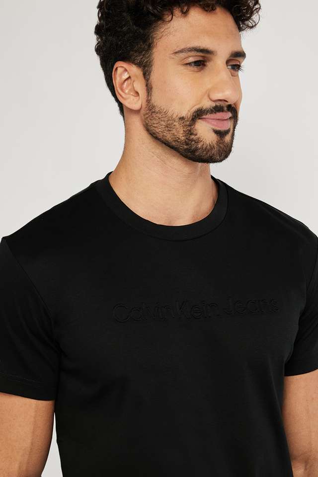 Solid-Cotton-Regular-Fit-Men-T-Shirt