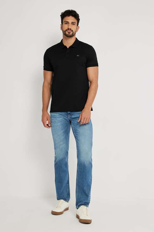 Solid-Cotton-Polo-Men-s-T-Shirt