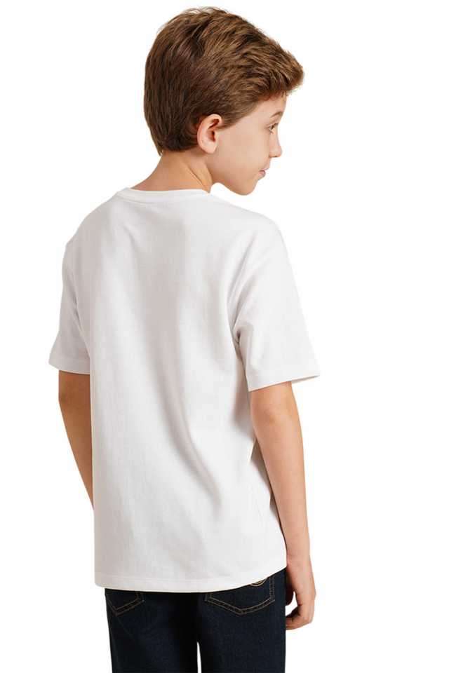 Solid-Cotton-Crew-Neck-Boys-T-Shirt