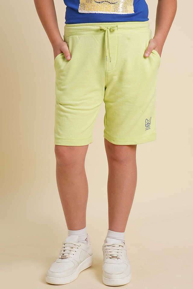 Solid-Cotton-Regular-Fit-Boys-Shorts