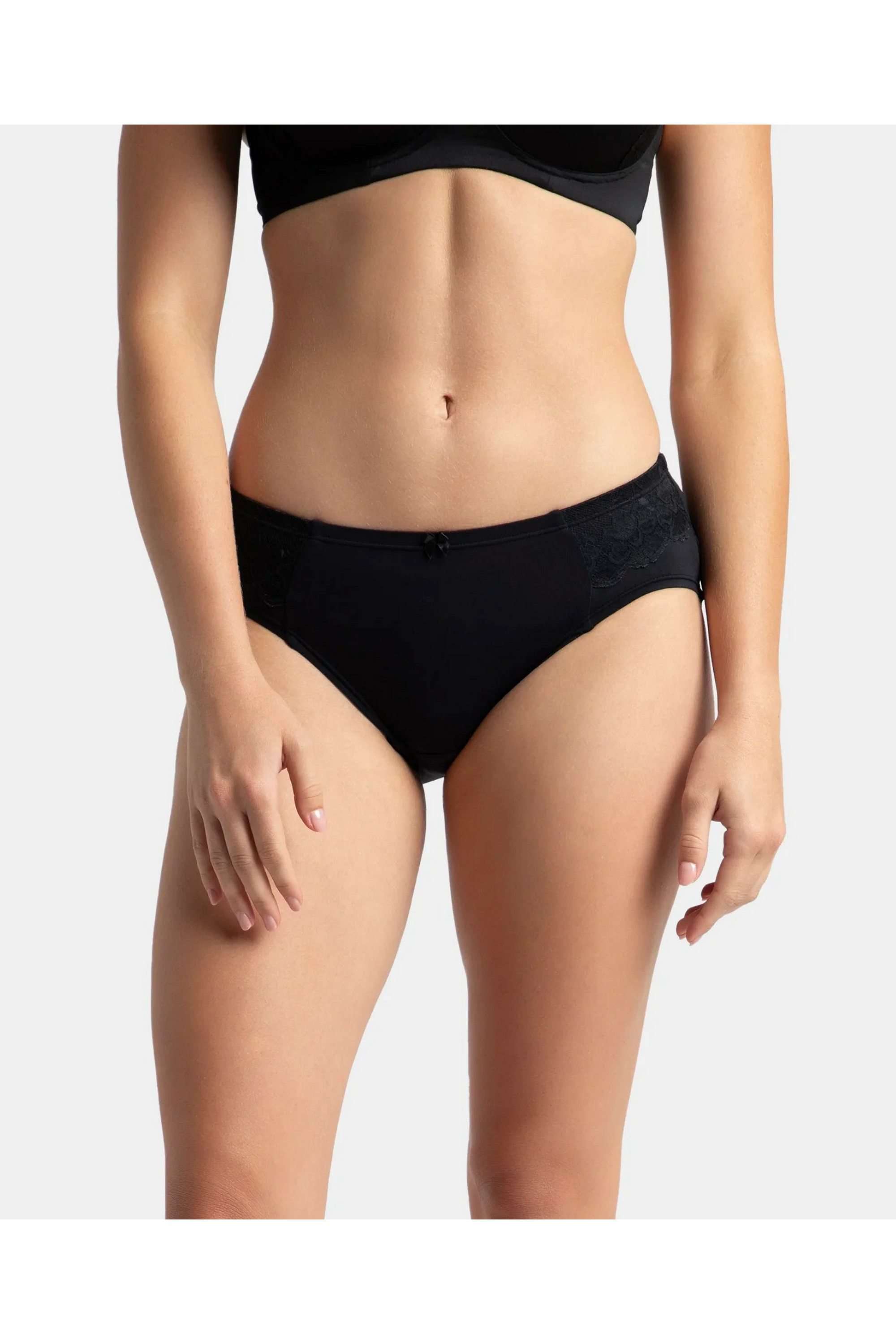 Women-s-Solid-Pattern-Full-Coverage-Hipster-with-Lace-Styling