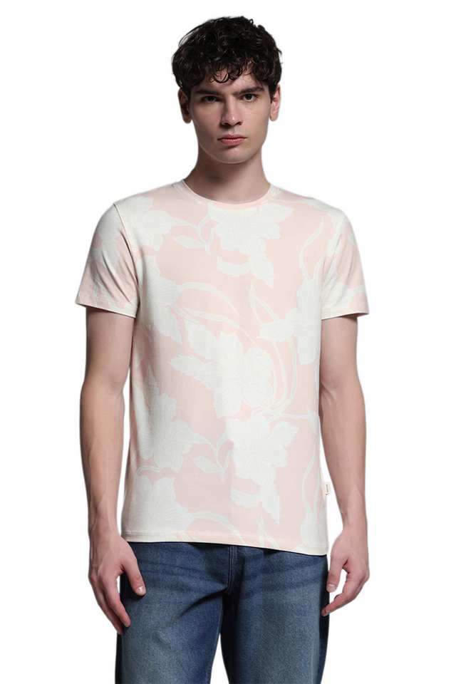 Printed-Cotton-Round-Neck-Men-s-T-Shirt