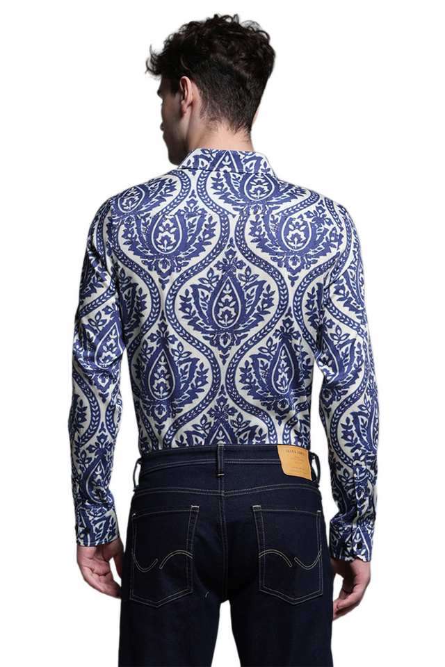 Printed-Cotton-Slim-Fit-Men-s-Casual-Wear-Shirt