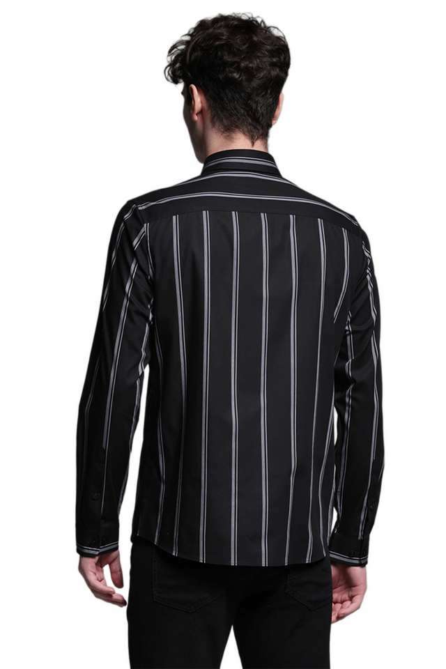 Stripes-Cotton-Slim-Fit-Men-s-Casual-Wear-Shirt