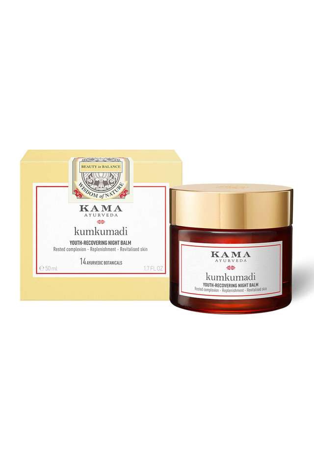 Kumkumadi-Youth-Recovering-Night-Balm---50-ml -Brightening-Night-Cream
