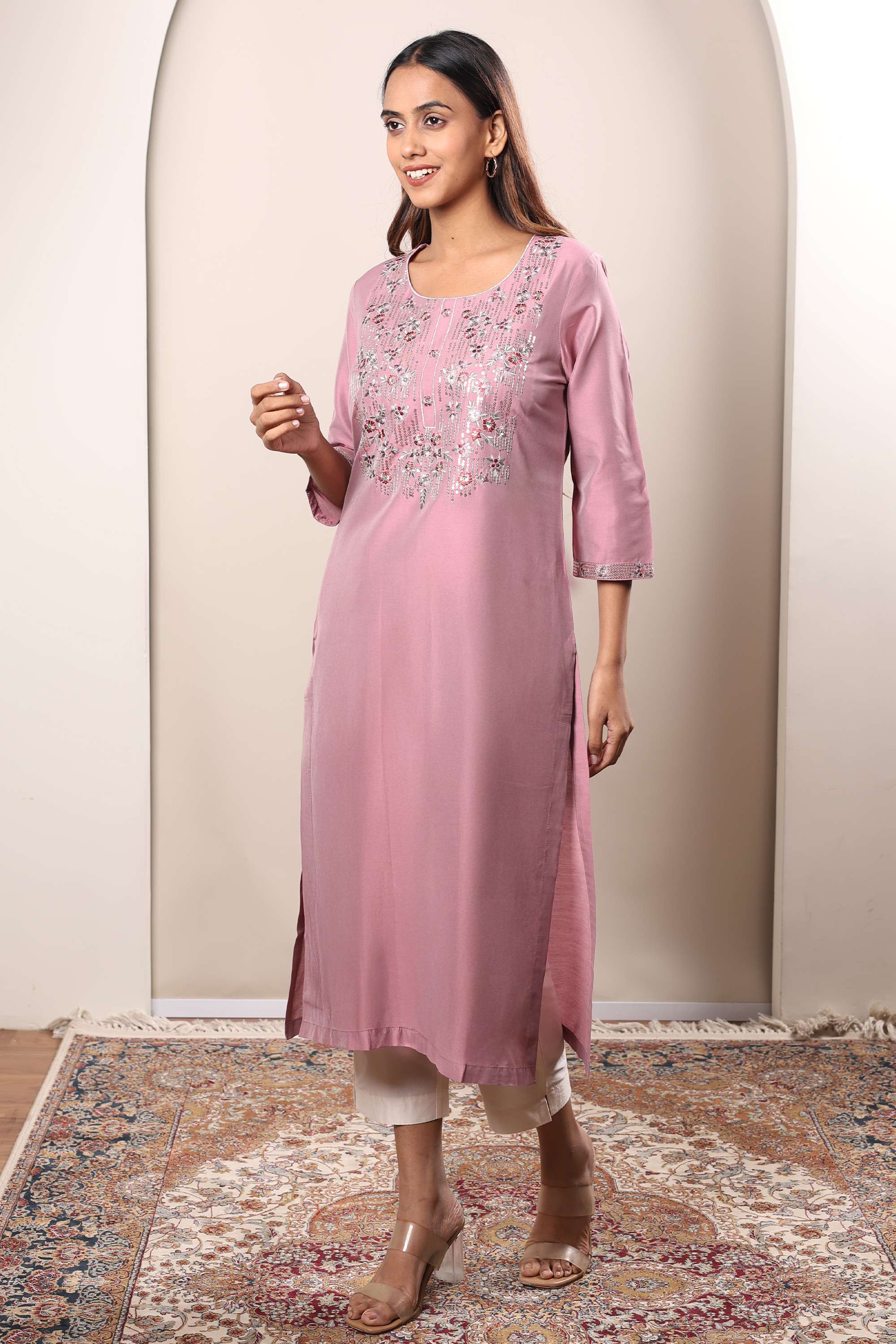 Printed-PST-Round-Neck-Women-s-Casual-Wear-Kurta