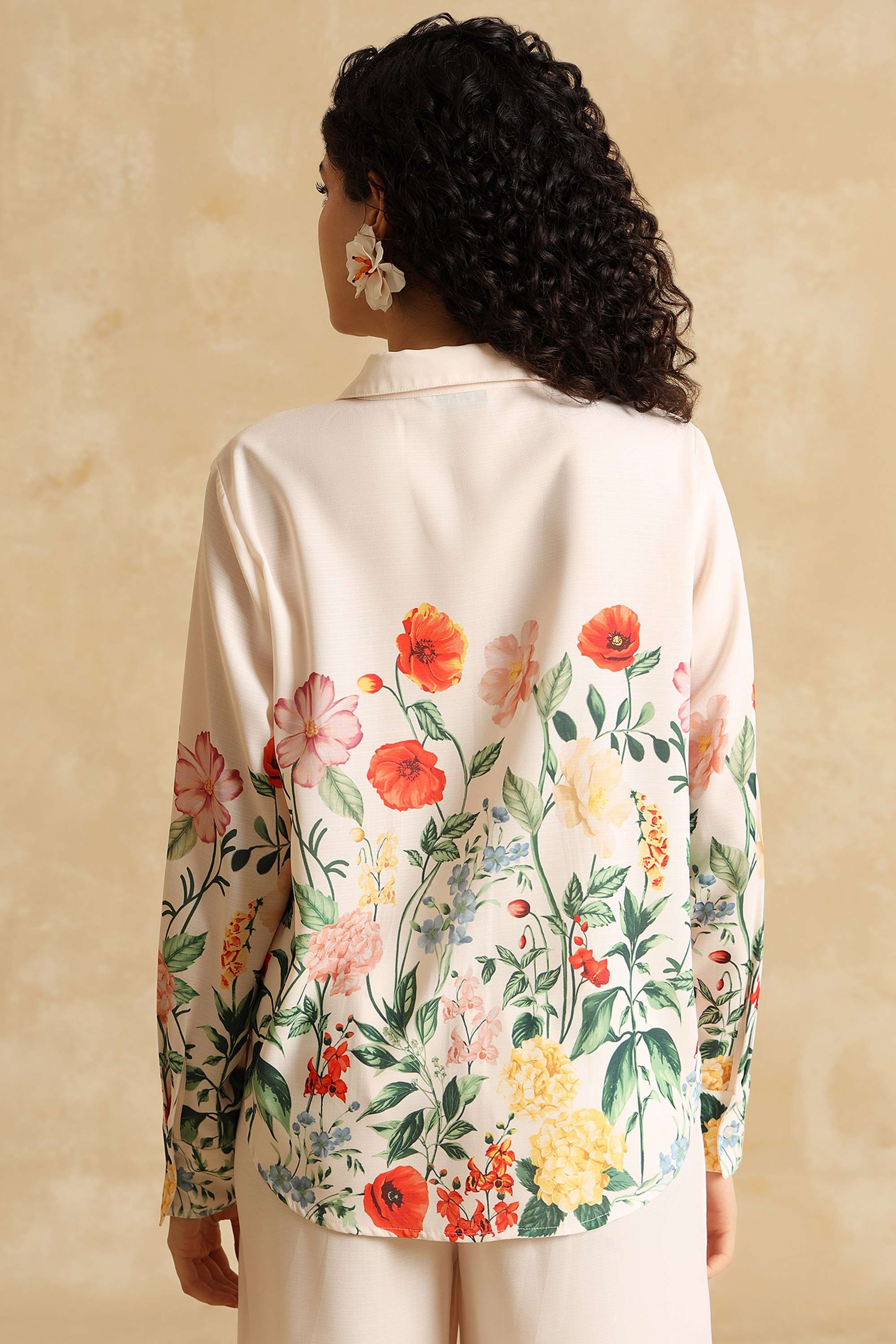 Embellished-Polyester-Relaxed-Fit-Women-s-Shirt