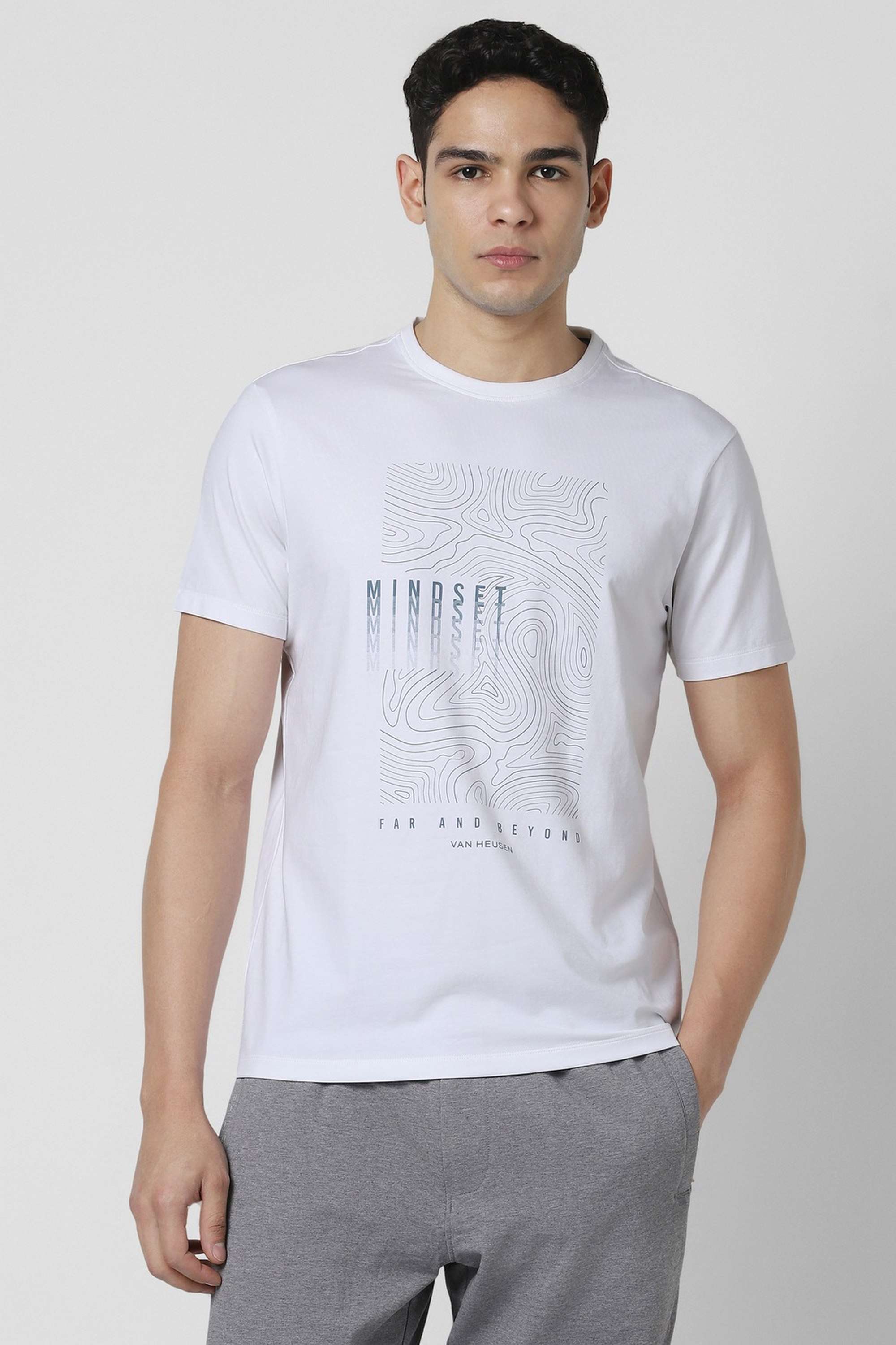 Printed-Cotton-Blend-Round-Neck-Men-s-T-Shirt