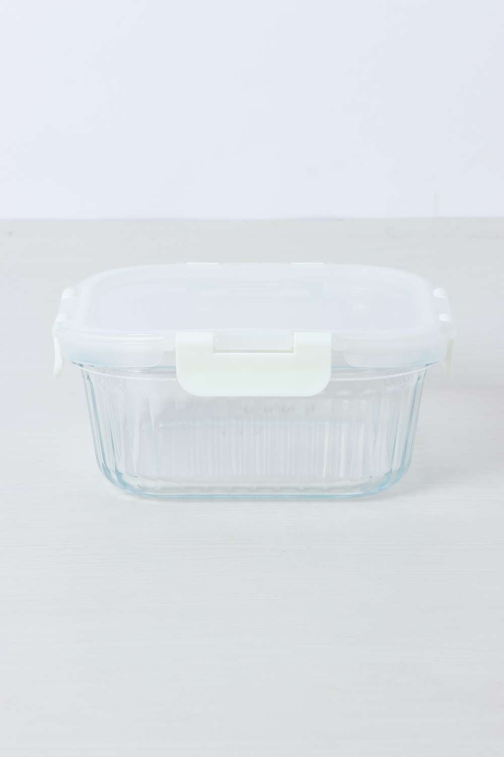Aura-Borosilicate-Wht-Sq-Container-800Ml