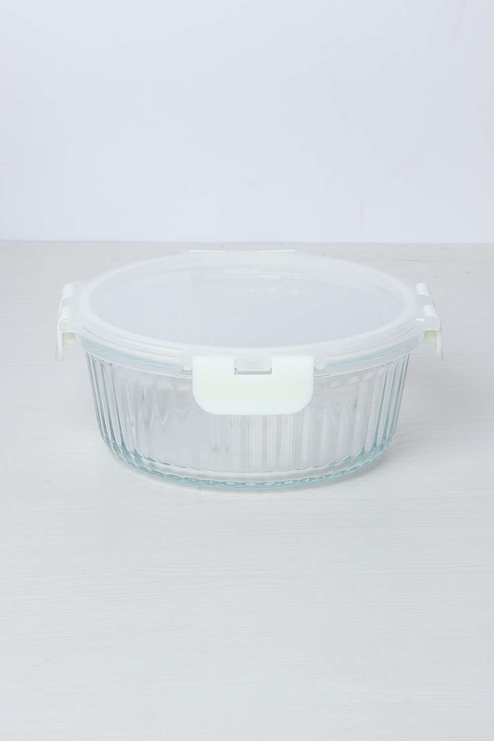 Aura-Borosilicate-Wht-Rd-Container-950Ml