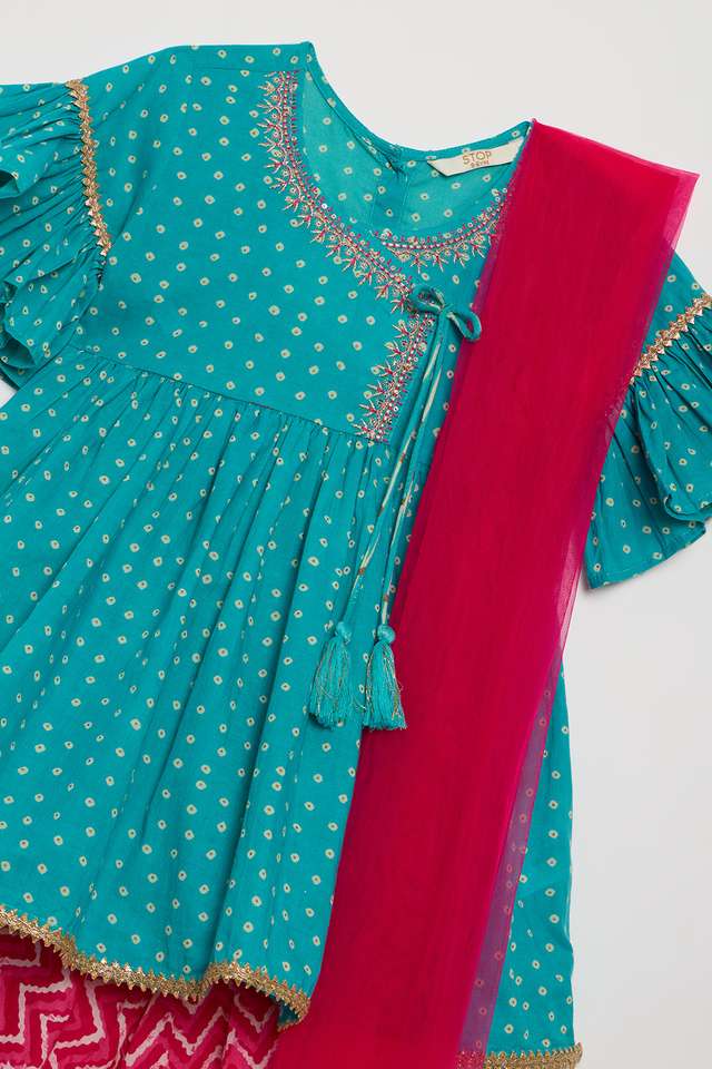 Printed-Cotton-Regular-Fit-Girls-Salwar-Kurta-Dupatta