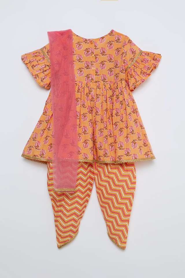 Printed-Cotton-Regular-Fit-Girls-Salwar-Kurta-Dupatta