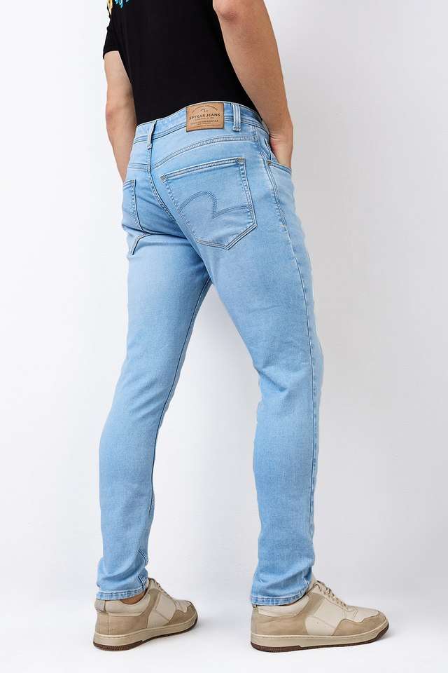 Light-Wash-Cotton-Slim-Fit-Men-s-Jeans