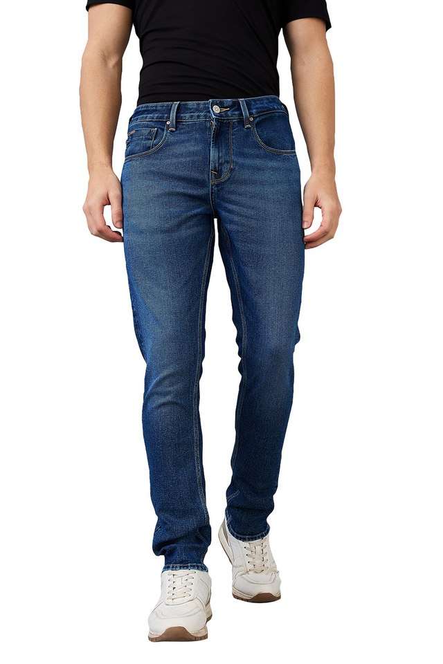 Light-Wash-Cotton-Slim-Fit-Men-s-Jeans