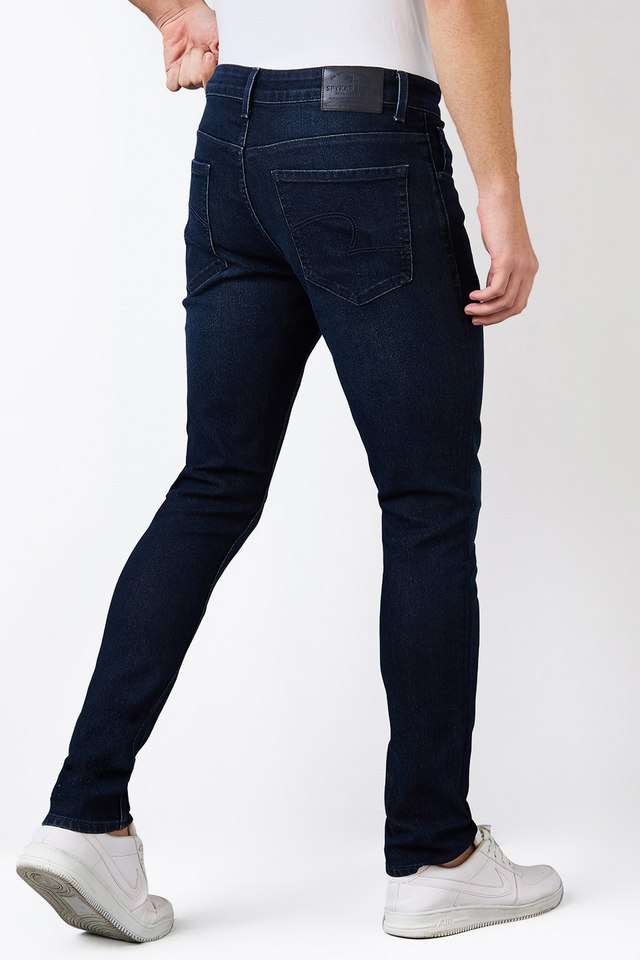 Light-Wash-Cotton-Slim-Fit-Men-s-Jeans