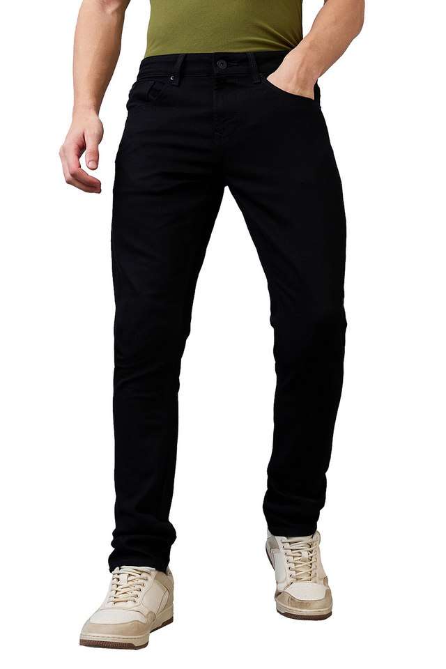 Light-Wash-Cotton-Slim-Fit-Men-s-Jeans