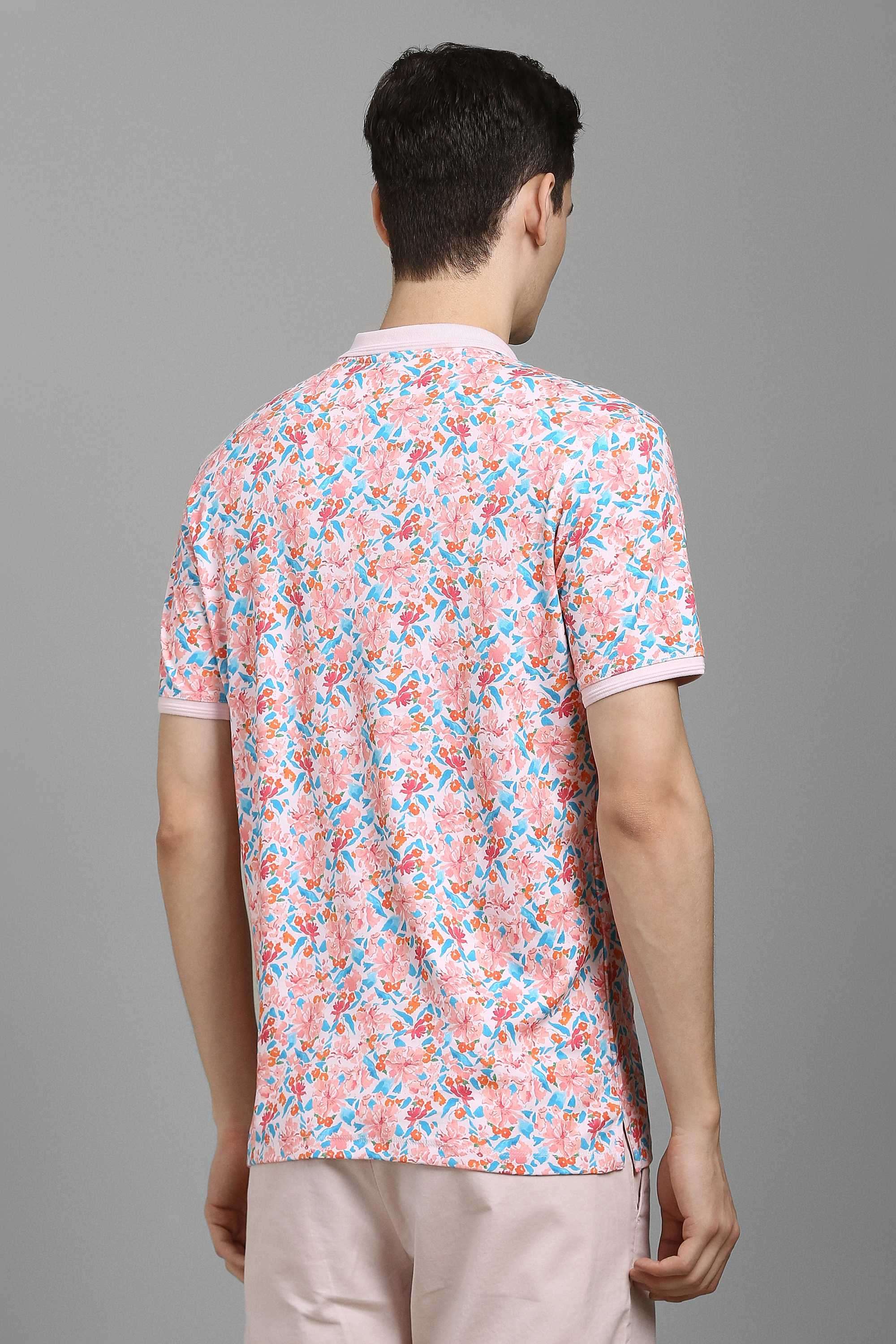 Printed-Blended-Fabric-Polo-Men-s-T-Shirt