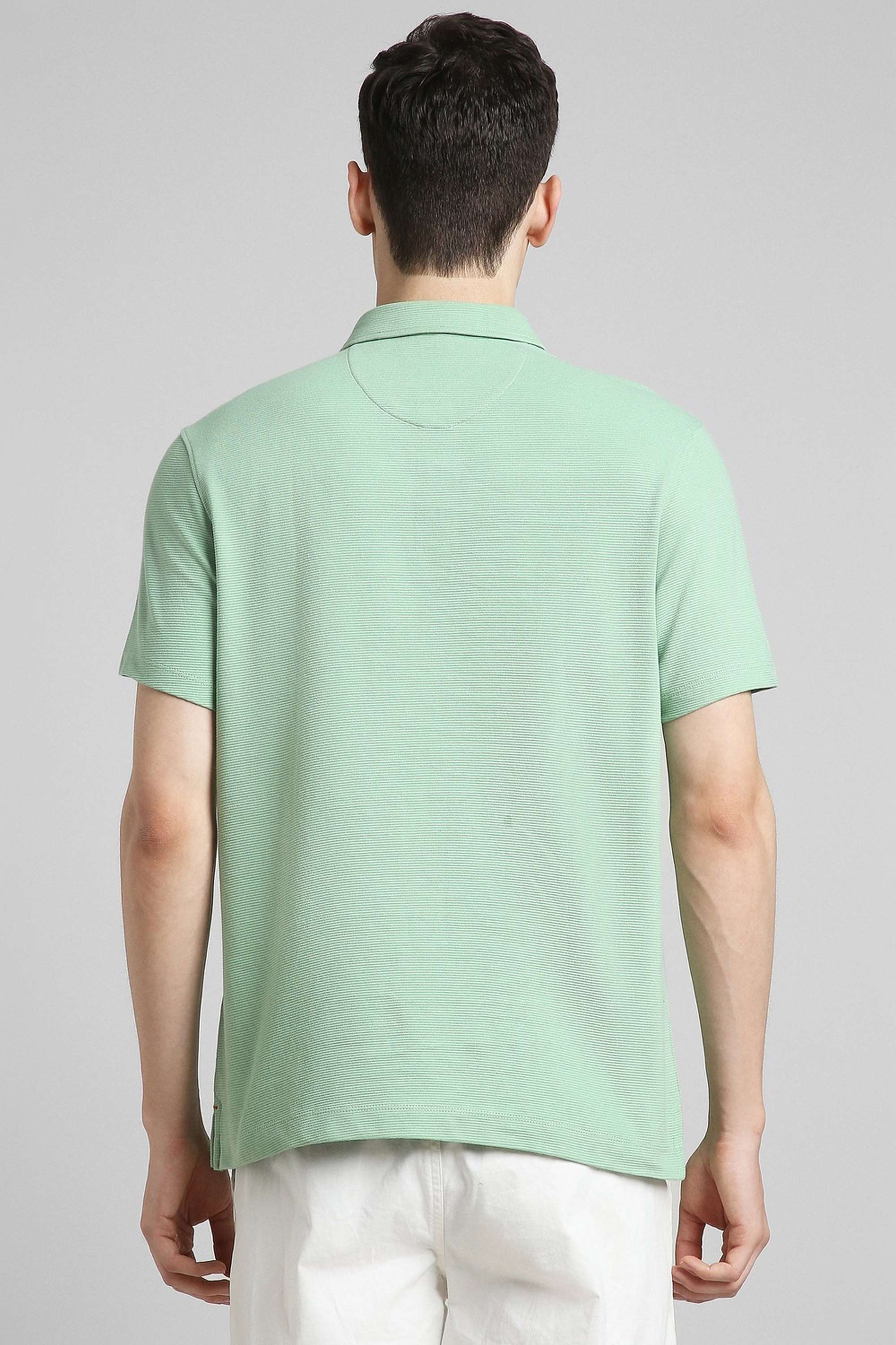 Solid-Cotton-Slim-Fit-Men-s-T-Shirt