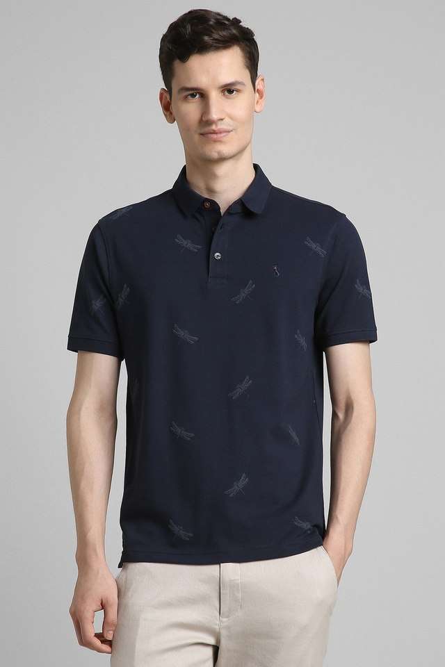 Printed-Blended-Fabric-Polo-Men-s-T-Shirt