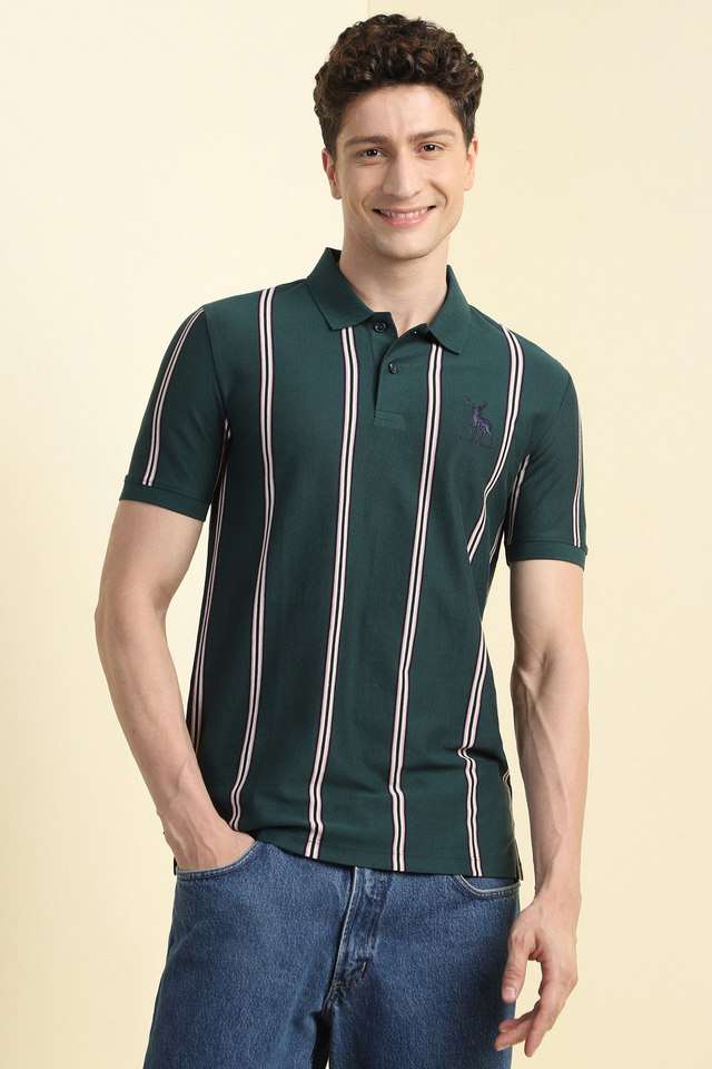 Solid-Cotton-Polo-Men-s-T-Shirt