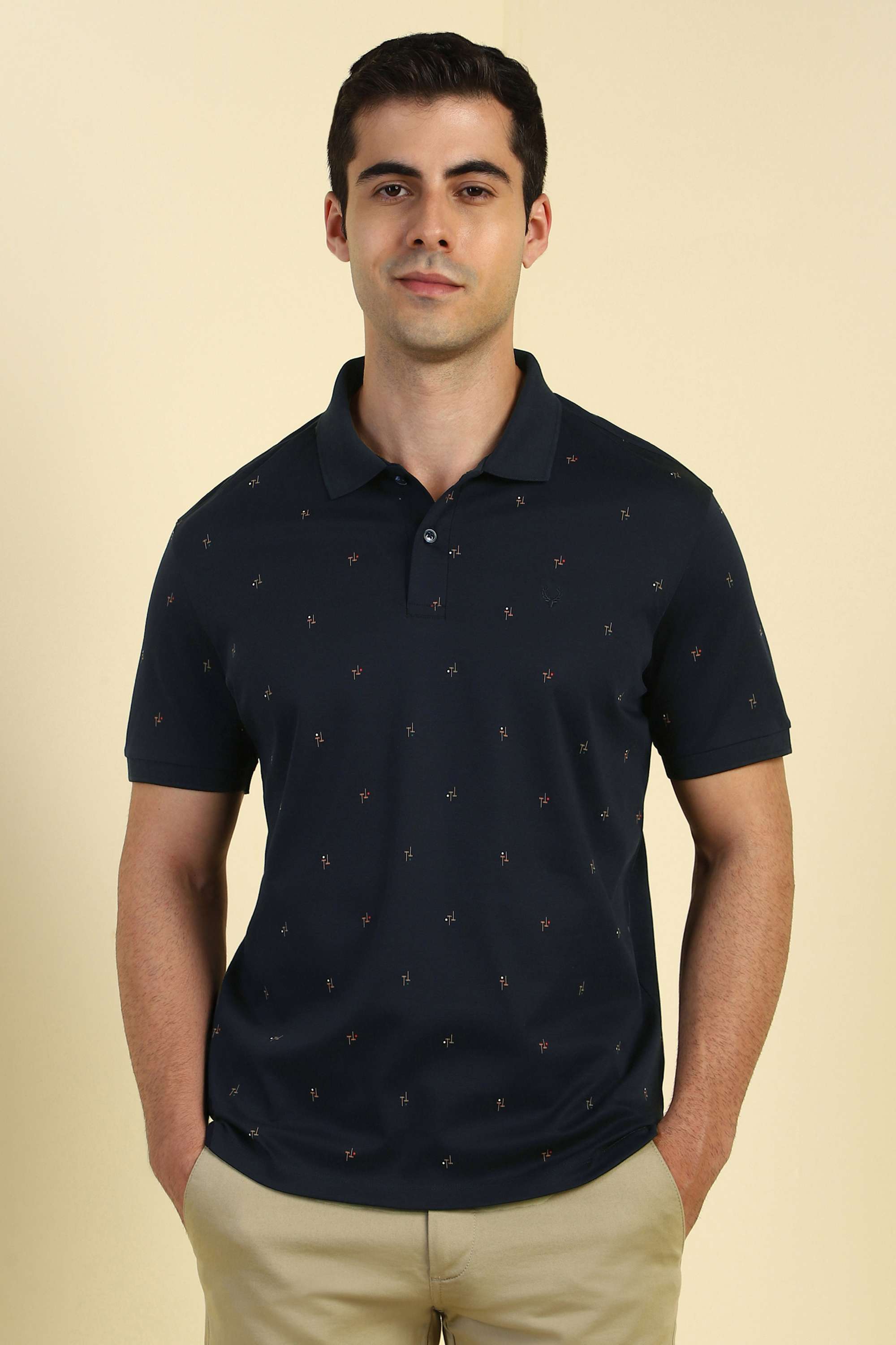 Solid-Cotton-Polo-Men-s-T-Shirt