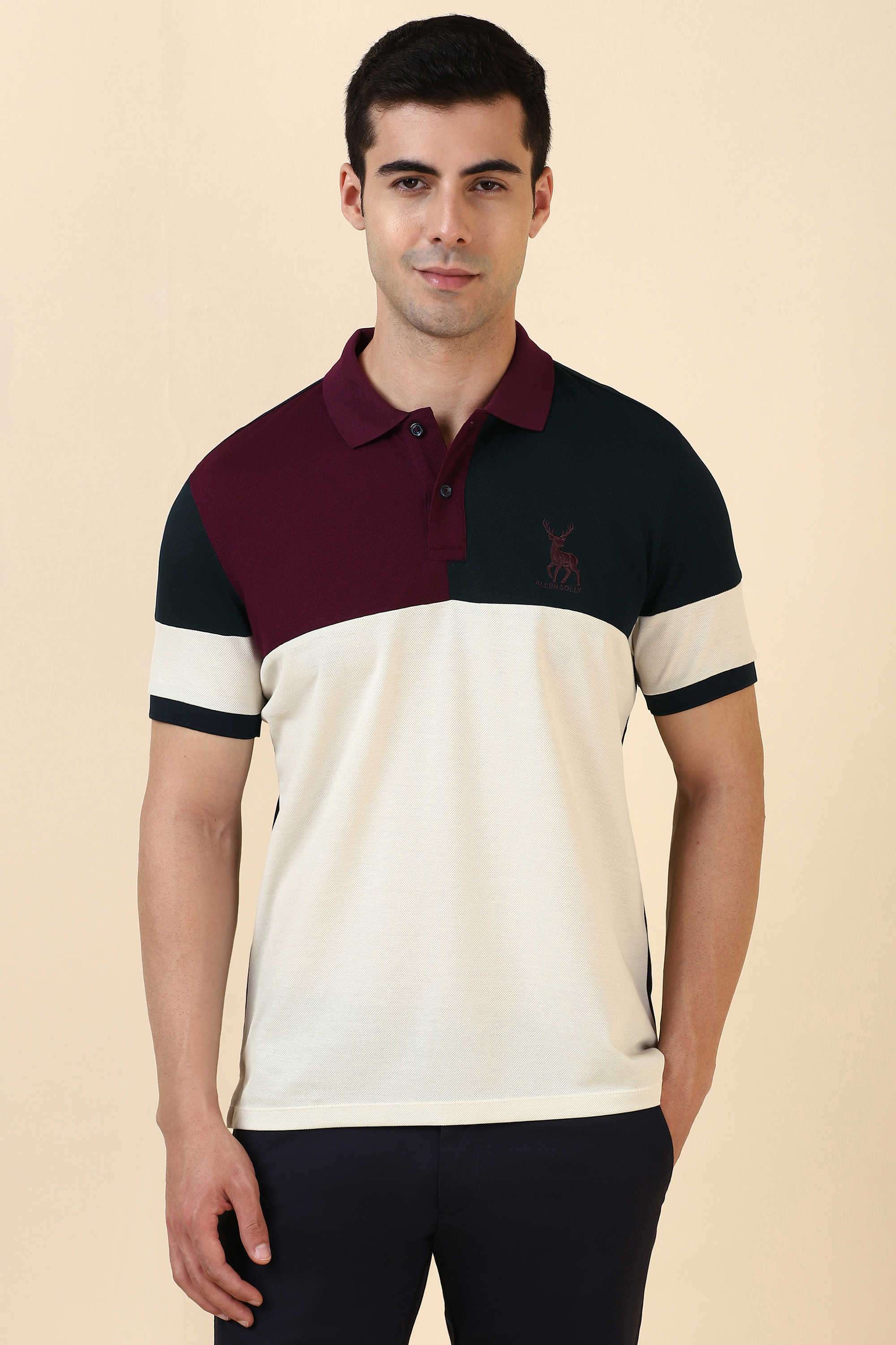 Solid-Cotton-Round-Neck-Men-s-T-Shirt