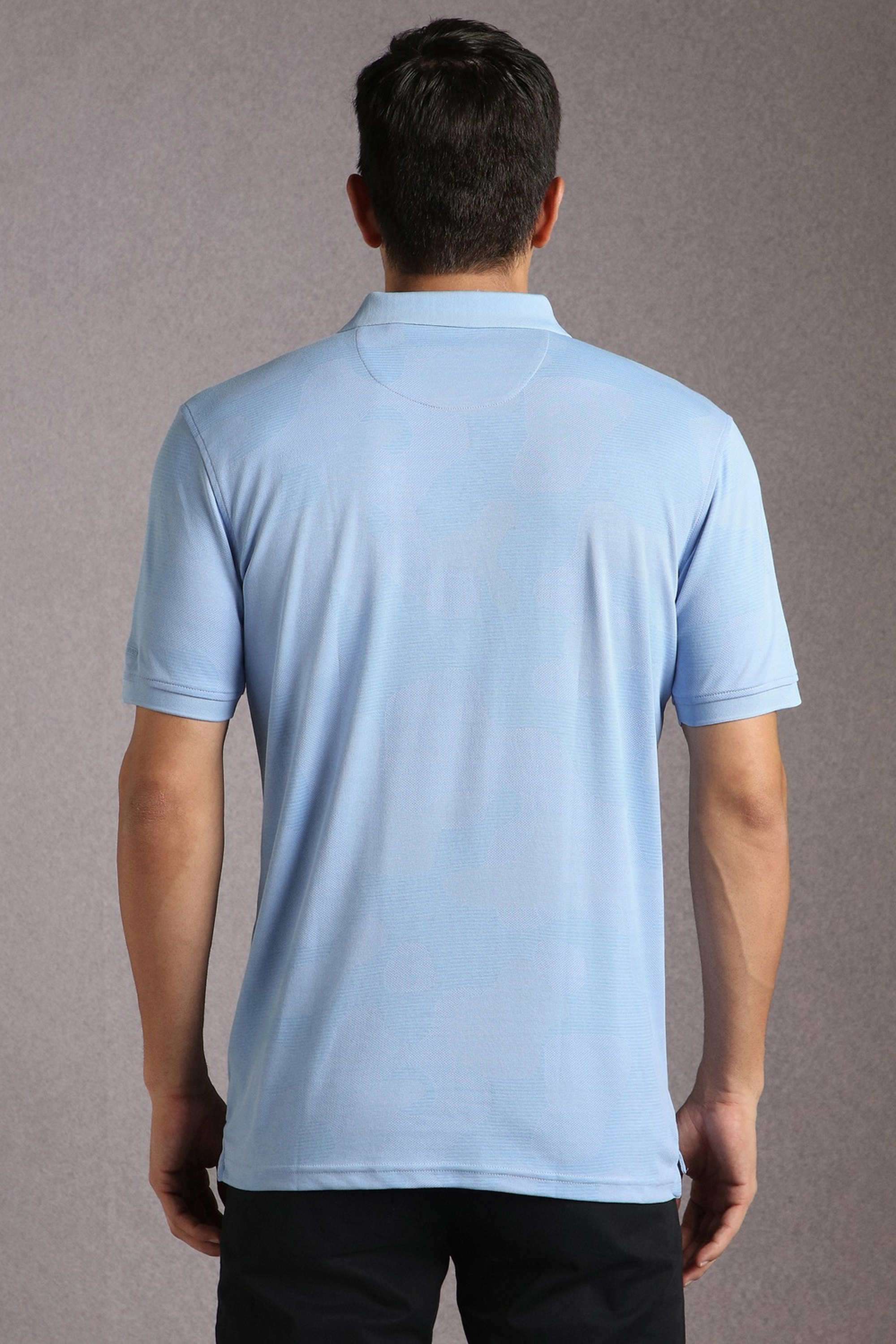 Stripes-Polyester-Cotton-Polo-Men-s-T-Shirt