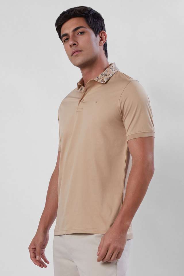 Solid-Cotton-Polo-Men-s-T-Shirt
